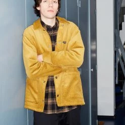 Volcom 2020-21FW Street Style Plain Shearling Logo Jackets For Men (1) Inventory Requirement Confirmation X Xl -Volcom Sales Shop org 6422