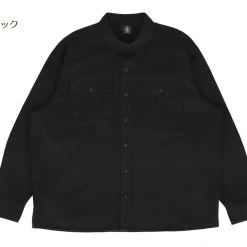 Volcom Unisex Street Style Long Sleeves Cotton Logo Shirts For Men Beige X Xl -Volcom Sales Shop org 648