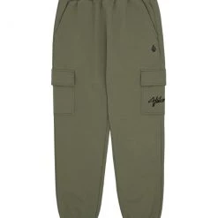 Volcom 2022 SS Unisex Street Style Cotton Logo Bottoms For Men Beige X M -Volcom Sales Shop org 6645