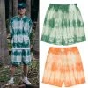 Volcom 2022 SS Unisex Street Style Tie-dye Cotton Logo Bottoms For Men Orange X S -Volcom Sales Shop org 6652