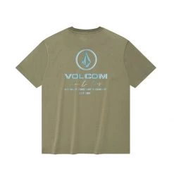 Volcom Unisex Street Style Logo T-Shirts For Men M.grey X M -Volcom Sales Shop org 666