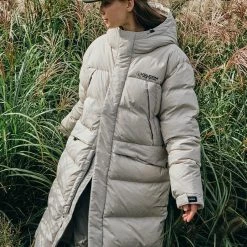 Volcom 2021-22FW Unisex Street Style Long Logo Jackets For Men White X L -Volcom Sales Shop org 6687