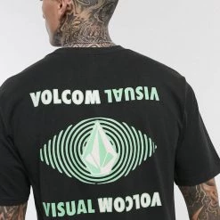 Volcom Pullovers Unisex Street Style Plain Cotton Short Sleeves For Men Hilighter Green X M -Volcom Sales Shop org 6707
