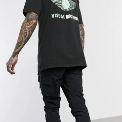 Volcom Pullovers Unisex Street Style Plain Cotton Short Sleeves For Men Hilighter Green X M -Volcom Sales Shop org 6710