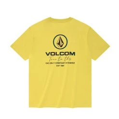 Volcom Unisex Street Style Logo T-Shirts For Men M.grey X M -Volcom Sales Shop org 672