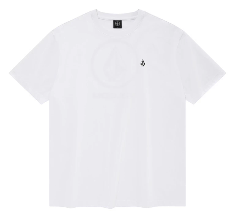 Volcom Unisex Street Style Cotton Oversized Logo T-Shirts For Men White X S 10 Volcom Unisex Street Style Cotton Oversized Logo T-Shirts For Men White X S - Image 8