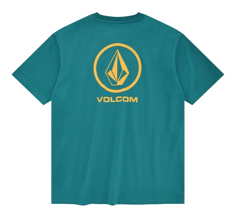 Volcom Unisex Street Style Cotton Oversized Logo T-Shirts For Men White X S 16 Volcom Unisex Street Style Cotton Oversized Logo T-Shirts For Men White X S - Image 14