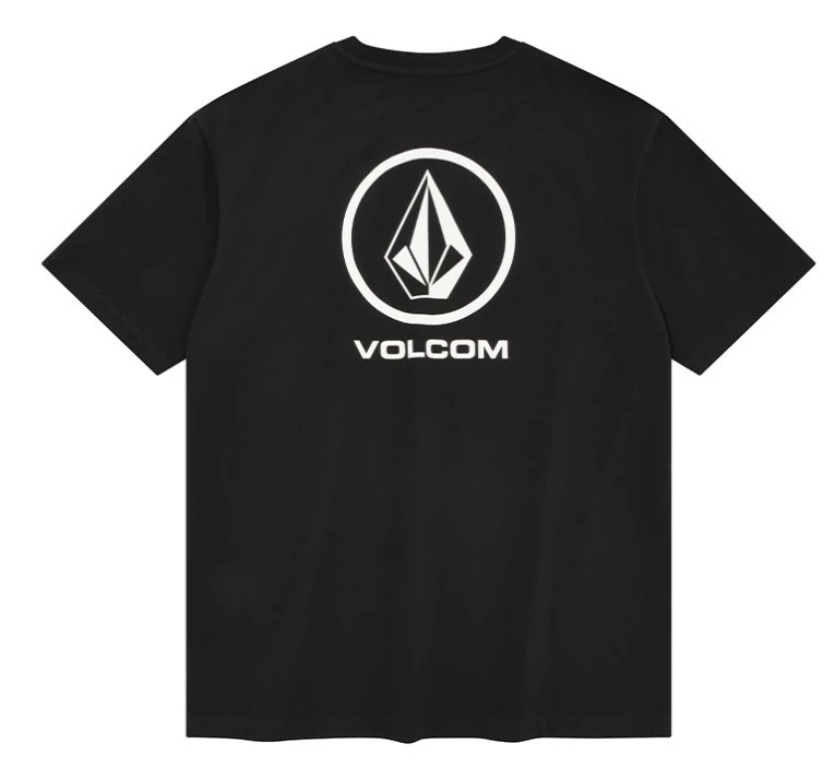 Volcom Unisex Street Style Cotton Oversized Logo T-Shirts For Men White X S 18 Volcom Unisex Street Style Cotton Oversized Logo T-Shirts For Men White X S - Image 16