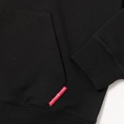 Volcom Unisex Street Style Long Sleeves Cotton Logo Hoodies For Men Black X L -Volcom Sales Shop org 6812