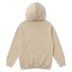 Volcom Unisex Street Style Long Sleeves Cotton Logo Hoodies For Men Beige X M -Volcom Sales Shop org 6834