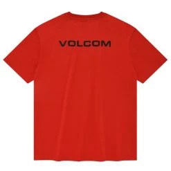 Volcom Unisex Street Style Cotton Logo T-Shirts For Men White X M -Volcom Sales Shop org 6860