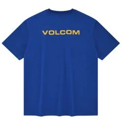 Volcom Unisex Street Style Cotton Logo T-Shirts For Men White X M -Volcom Sales Shop org 6867