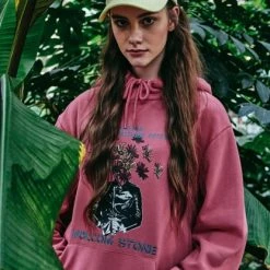 Volcom Unisex Long Sleeves Cotton Logo Hoodies For Men Light Yellow X S -Volcom Sales Shop org 6872