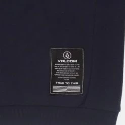 Volcom Unisex Long Sleeves Cotton Logo Hoodies For Men Light Yellow X S -Volcom Sales Shop org 6878