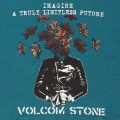 Volcom Unisex Long Sleeves Cotton Logo Hoodies For Men Light Yellow X S -Volcom Sales Shop org 6888