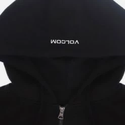 Volcom Unisex Long Sleeves Cotton Logo Hoodies For Men Ivory X M -Volcom Sales Shop org 6897