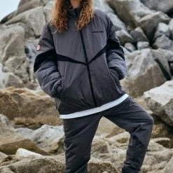 Volcom Unisex Street Style Cotton Logo Bottoms For Men Blue X M -Volcom Sales Shop org 6903