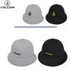 Volcom 2022 SS Unisex Bucket Hats Wide-brimmed Hats For Men Black X M -Volcom Sales Shop org 6971