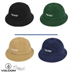 Volcom 2022 SS Unisex Bucket Hats Wide-brimmed Hats For Men Beige X S