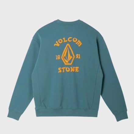 Volcom Unisex Street Style U-Neck Long Sleeves Cotton For Men Black X L 11 Volcom Unisex Street Style U-Neck Long Sleeves Cotton For Men Black X L - Image 9