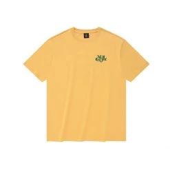 Volcom 2022 SS Unisex Logo T-Shirts For Men Mustard X S -Volcom Sales Shop org 7019