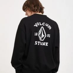 Volcom Unisex Street Style U-Neck Long Sleeves Cotton For Men Black X L 32 Volcom Unisex Street Style U-Neck Long Sleeves Cotton For Men Black X L -Volcom Sales Shop org 705