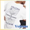 Volcom 2022 SS Crew Neck Street Style Plain Cotton Short Sleeves Logo For Men White X Uk6 -Volcom Sales Shop org 7051