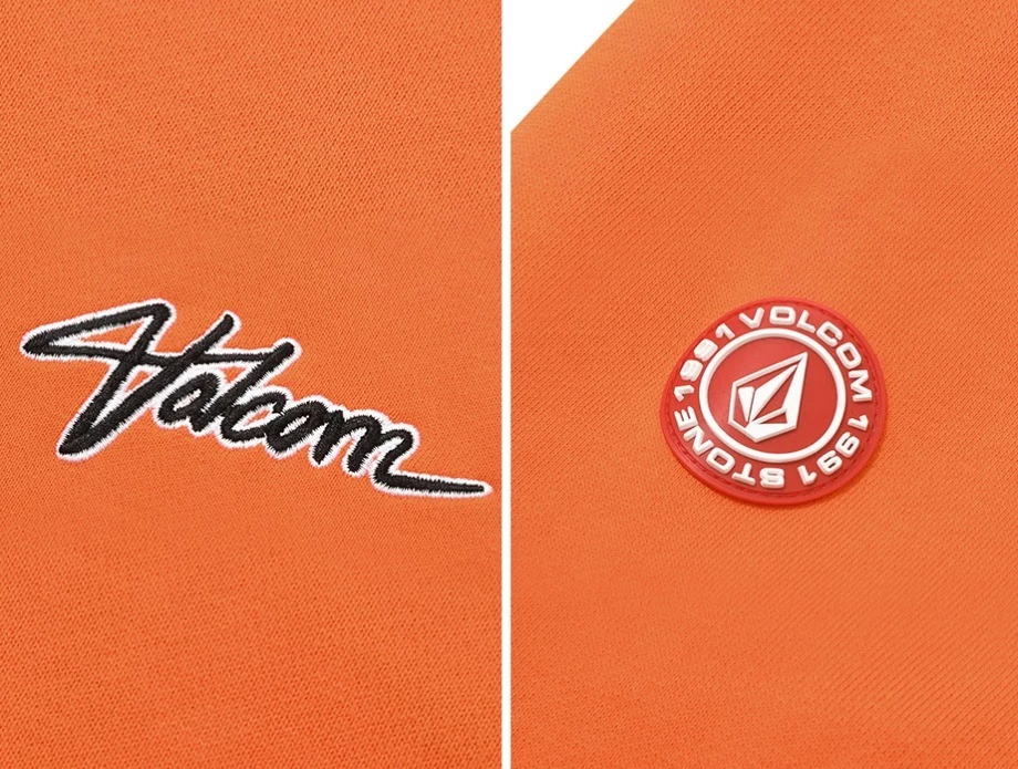 Volcom Unisex Street Style Long Sleeves Cotton Logo Hoodies For Men Black X L 8 Volcom Unisex Street Style Long Sleeves Cotton Logo Hoodies For Men Black X L - Image 6