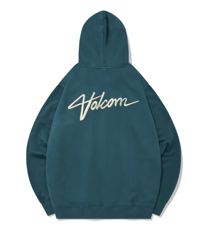 Volcom Unisex Street Style Long Sleeves Cotton Logo Hoodies For Men Black X L 11 Volcom Unisex Street Style Long Sleeves Cotton Logo Hoodies For Men Black X L - Image 9