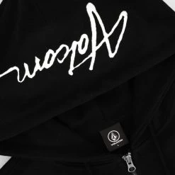 Volcom Unisex Street Style Long Sleeves Cotton Logo Hoodies For Men Olive X S -Volcom Sales Shop org 712