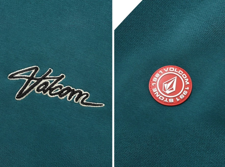 Volcom Unisex Street Style Long Sleeves Cotton Logo Hoodies For Men Black X L 13 Volcom Unisex Street Style Long Sleeves Cotton Logo Hoodies For Men Black X L - Image 11