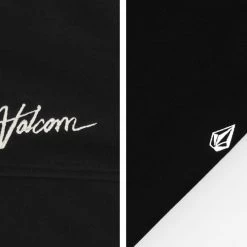 Volcom Unisex Street Style Long Sleeves Cotton Logo Hoodies For Men Olive X S -Volcom Sales Shop org 713