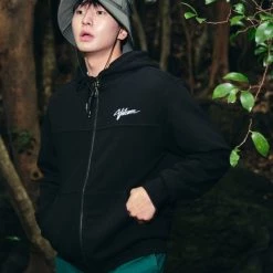 Volcom Unisex Street Style Long Sleeves Cotton Logo Hoodies For Men Olive X S -Volcom Sales Shop org 714