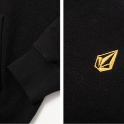 Volcom Unisex Street Style Long Sleeves Cotton Logo Hoodies For Men Gray X Xl -Volcom Sales Shop org 7160