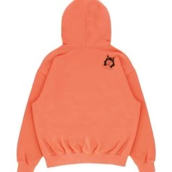 Volcom Unisex Street Style Long Sleeves Cotton Oversized Logo For Men Orange X S -Volcom Sales Shop org 7178