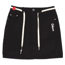 Volcom Street Style Cotton Logo Skirts For Women Beige X Xs -Volcom Sales Shop org 7187