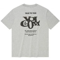 Volcom Unisex Street Style Logo T-Shirts For Men White X L -Volcom Sales Shop org 72