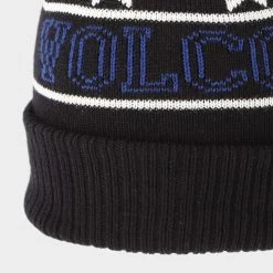 Volcom Unisex Street Style Knit Hats For Men Blue X One Size -Volcom Sales Shop org 7209