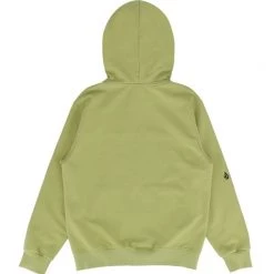 Volcom Unisex Street Style Long Sleeves Cotton Logo Hoodies For Men Olive X S -Volcom Sales Shop org 721
