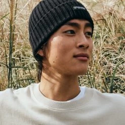 Volcom Unisex Street Style Knit Hats For Men Blue X One Size -Volcom Sales Shop org 7218