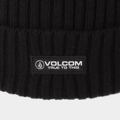 Volcom Unisex Street Style Knit Hats For Men Blue X One Size -Volcom Sales Shop org 7225