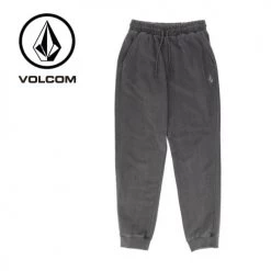 Volcom Unisex Street Style Logo Joggers & Sweatpants For Men Charcoal X Xl