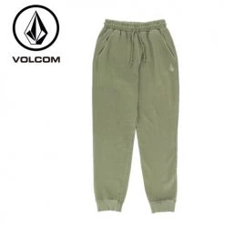 Volcom Unisex Street Style Logo Joggers & Sweatpants For Men Khaki X Xl