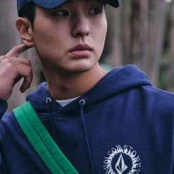 Volcom Unisex Street Style Long Sleeves Cotton Logo Hoodies For Men Ivory X S -Volcom Sales Shop org 734