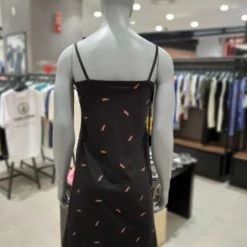 Volcom Street Style Cotton Logo Dresses For Women Pink X S -Volcom Sales Shop org 7358