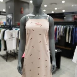 Volcom Street Style Cotton Logo Dresses For Women Pink X S -Volcom Sales Shop org 7365