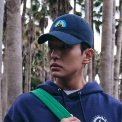 Volcom Unisex Street Style Caps For Men Dark Navy X One Size -Volcom Sales Shop org 7373