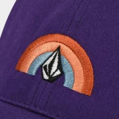 Volcom Unisex Street Style Caps For Men Dark Navy X One Size -Volcom Sales Shop org 7384