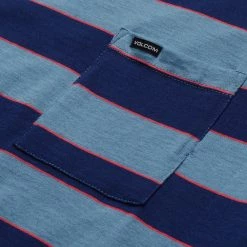 Volcom 2022 SS T-Shirts For Men Blue (blue) Series X M -Volcom Sales Shop org 7404