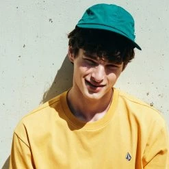 Volcom Unisex Street Style Caps For Men Blue X One Size -Volcom Sales Shop org 7438